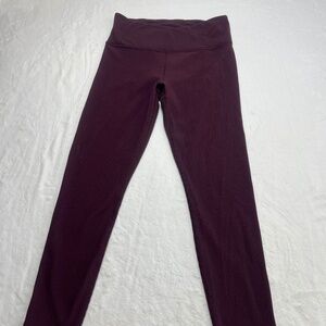 Athleta Elation crossover rib 7/8 tight leggings